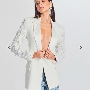Retrofete Pearl Embellished Bentley Blazer